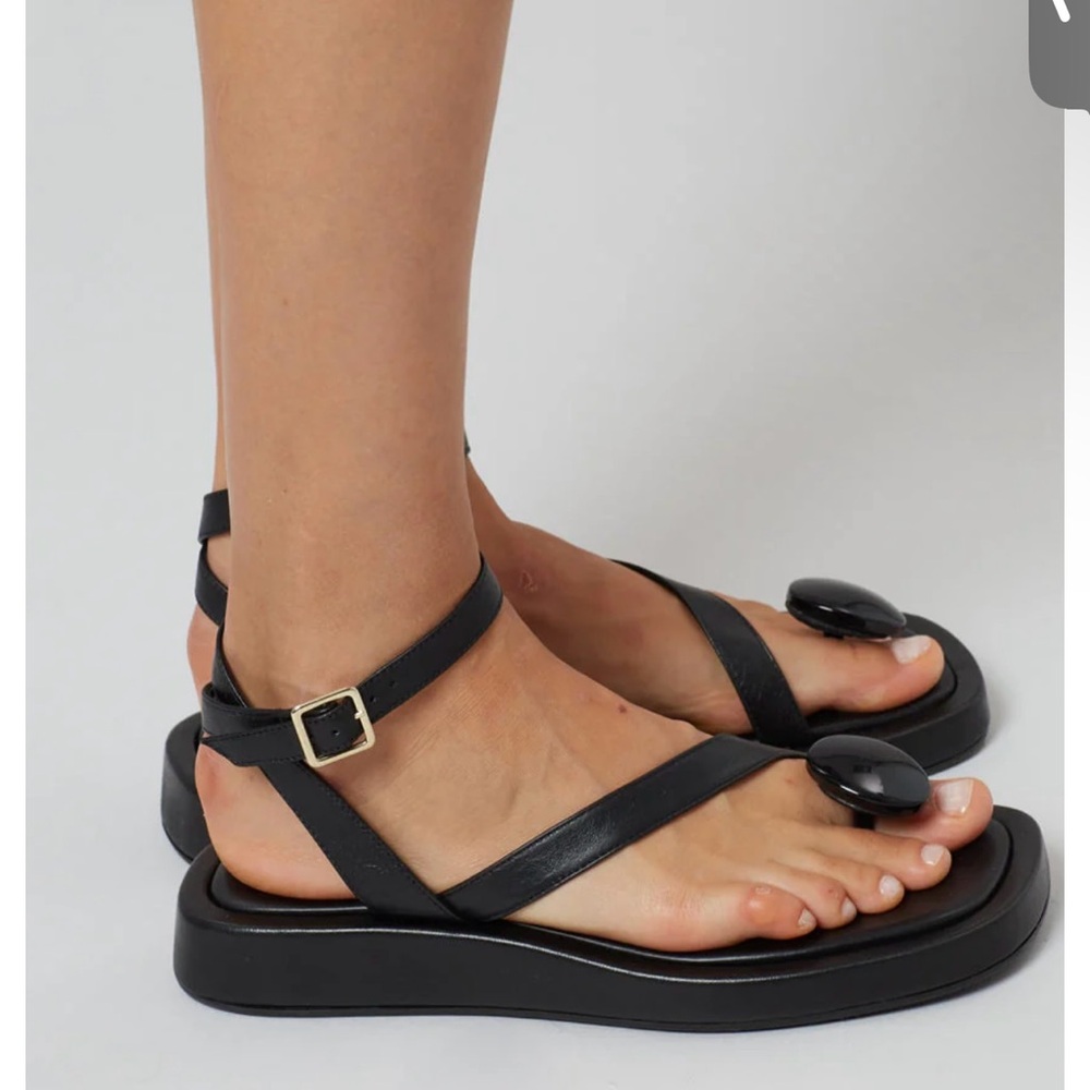 GIA X ROSIE flat wrap sandal size 8 - Picture 5 of 11